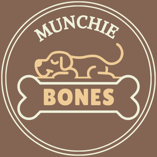 Munchie Bones Dog Treats Logo at East Coast Pets Clarenville